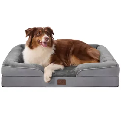 Bedsure Orthopedic Bolster Dog Bed