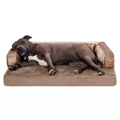 Furhaven Orthopedic Sofa Dog Bed