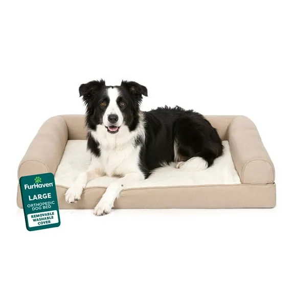 Furhaven Orthopedic Sofa Dog Bed image 2