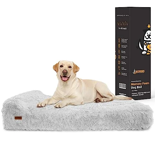 KOPEKS Orthopedic Pillow Dog Bed