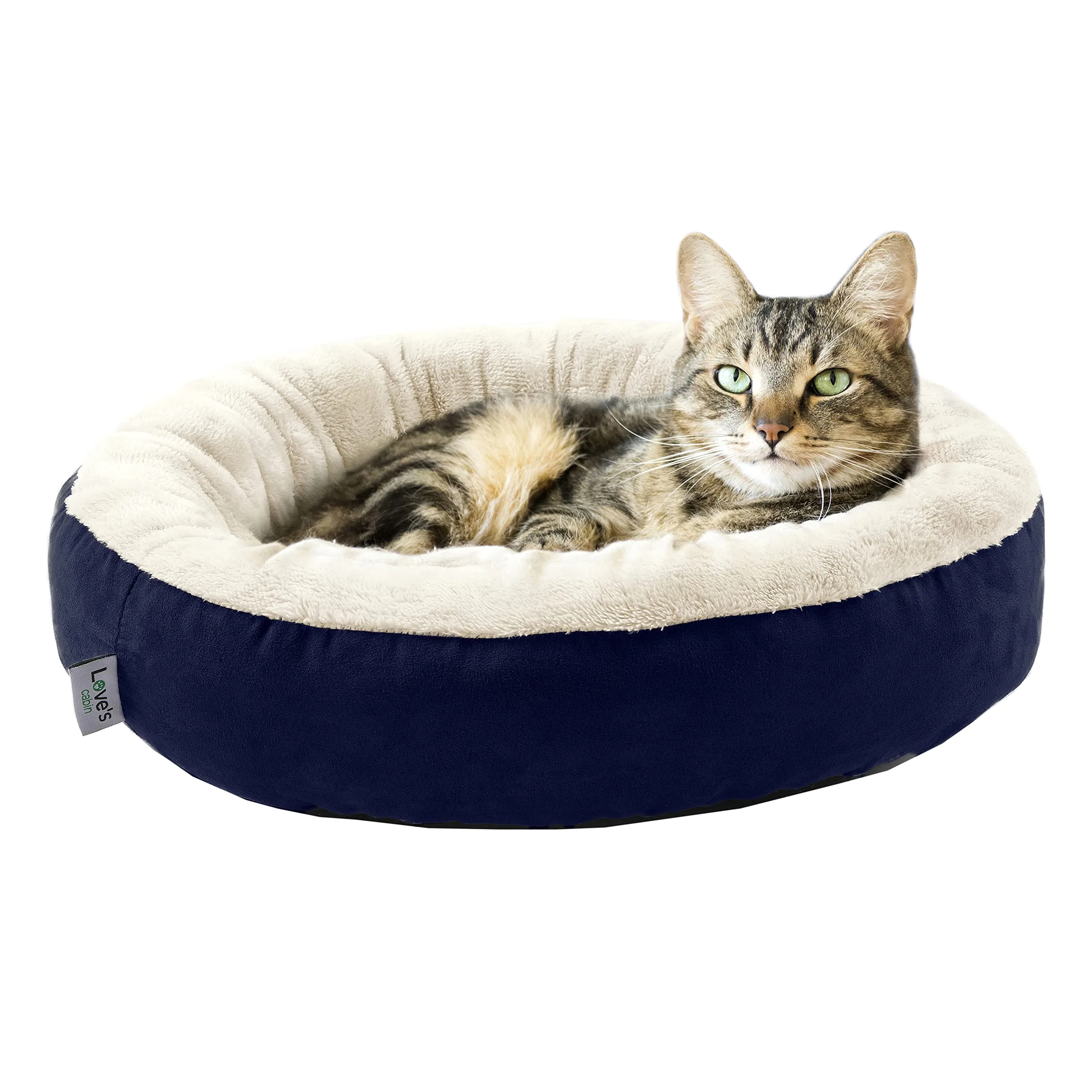 Love's cabin Round Calming Pet Bed image 3