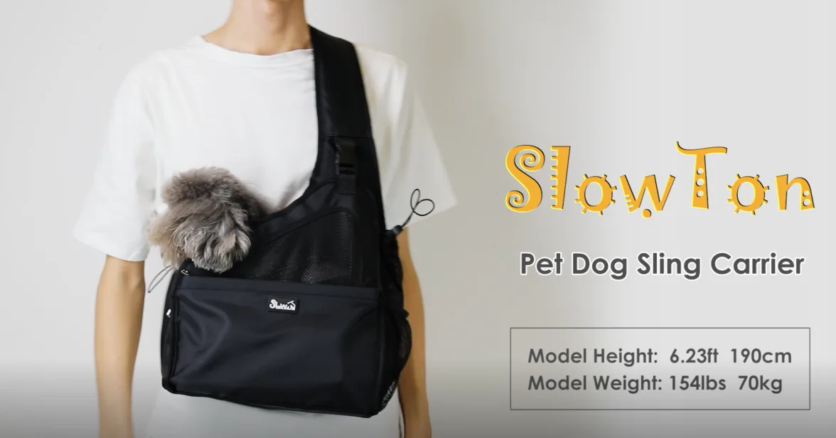 SlowTon Pet Sling Carrier image 2