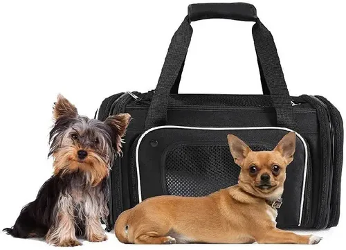 Smiling Paws Pets Airline Approved Carrier image 2